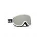 Volcom FOOTPRINTS WHITE RERUN/SILVER CHROME snowboard goggles silver mirrors (VG0622316)