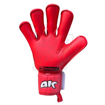 9. 4keepers Champ Color Red VI RF2G Jr goalkeeper gloves S906487