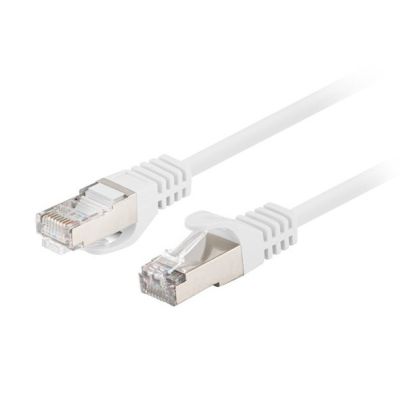 3. PATCHCORD CAT.6 UTP 3M WHITE FLUKE PASSED LANBERG 10-PACK