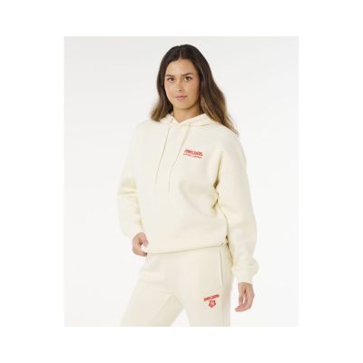 2. Women's RIP CURL Surf Puff Heritage Hoodie Beige