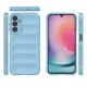 2. Magic Shield Case for Samsung Galaxy A24 4G flexible armored cover light blue