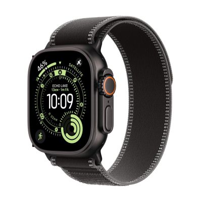Apple Watch Ultra 3 (2025) 5G 49mm Black Titanium Case with Trail Loop S/M - Graphite