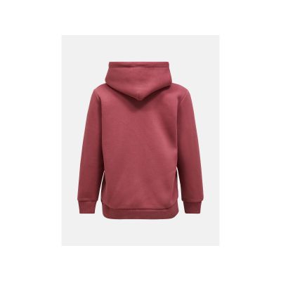 2. Women's PEAK PERFORMANCE W Original Small Logo Hoodie Red