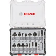 Bosch 2 607 017 471 milling cutters Bit set 15 pcs.