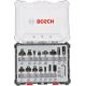 Bosch 2 607 017 471 milling cutters Bit set 15 pcs.