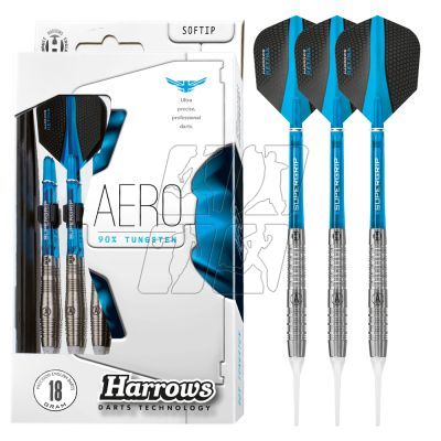 5. Harrows Aero Darts 90% Softip HS-TNK-000013264