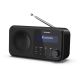 2. Sharp DR-P420 Portable Radio Black
