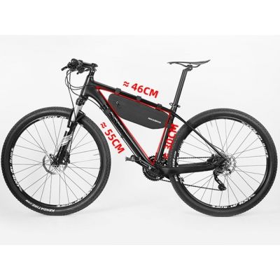 10. Rockbros AS-043 Velcro Bicycle Bag 3l - Black