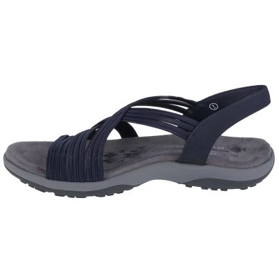 2. Skechers Reggae Slim Simply Stretch Sandals 163023-NVY Navy Blue 36