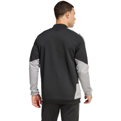 3. Men's adidas Tiro 26 Competition Training sweatshirt black, gray, and white JX4260