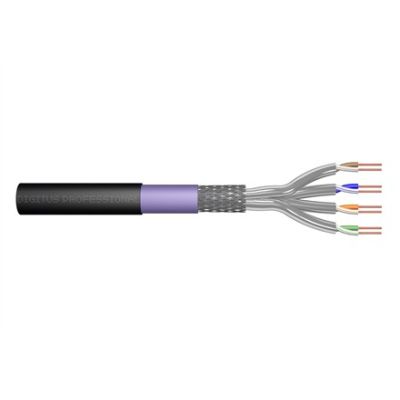 2. Digitus Dry outdoor installation cable category 7, S/FTP, AWG 23/1, PE, 100m, black, reel