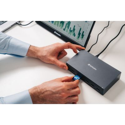 2. Verbatim CDS-17 Wired USB 3.2 Gen 1 (3.1 Gen 1) Type-C Black, Grey