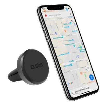 SBS TESUPPEASYMAGK smartphone holder magnetic, for air vent - black