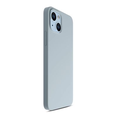 7. 3mk Hardy Silicone MagCase for iPhone 14 Plus - Blue