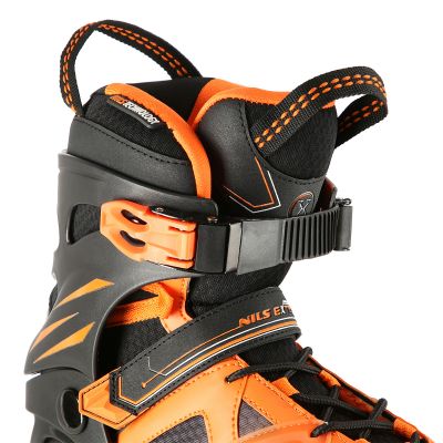 7. NILS Extreme NA14112 roller skates black and orange size 39