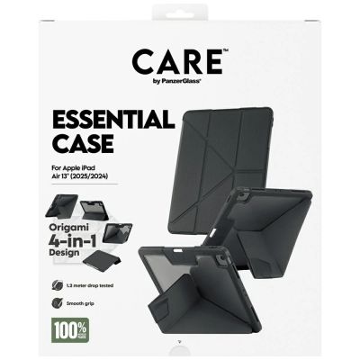 5. Care by PanzerGlass Y fold case for iPad Air 13" 2024 / 2025 - black