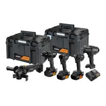 MCL 18V XR KIT DCD86M+DCF86M+DCF99M+DCF92M+DCG45M 3*5.0AH