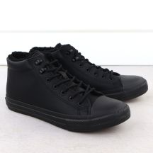 Men's black insulated high-top sneakers Big Star OO174607