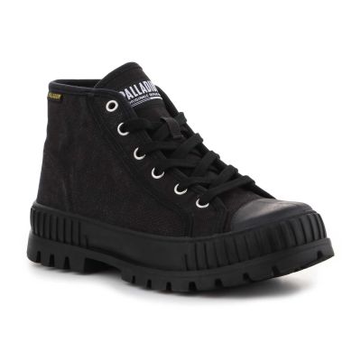 2. Palladium Pallashock Mid OG Black/Black U shoes 76681-008-M