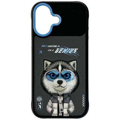 Nimmy Cool&Cute 2.0 Wolf Case for iPhone 17 - Black