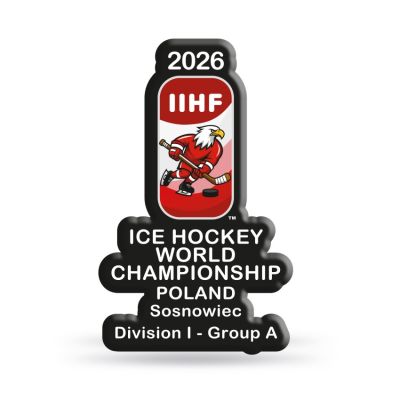 Acrylic magnet IIHF World Championship IA Sosnowiec 2026