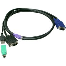 LevelOne ACC-3203 KVM Cable Black 5m