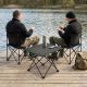 37. FOLDABLE TOURIST SET 3IN1 TABLE AND 2 CHAIRS BLACK ENERO CAMP