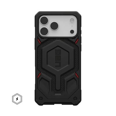 2. Urban Armor Gear Monarch Pro Cell Phone Case 17.5 cm (6.9") Black, Carbon