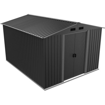 4. METAL GARDEN TOOL HOUSE 312X257X202CM