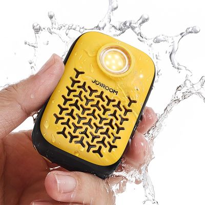 6. Joyroom Maya JR-MS03 portable Bluetooth speaker with built-in flashlight, resistant - yellow