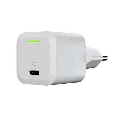 GREEN CELL USB-C CHARGER GAN GC POWERGAN 33W PD 3.0 QC 3.0 USB-C WHITE