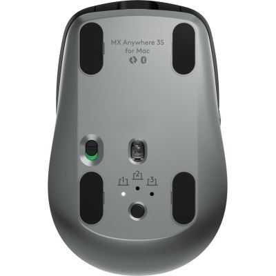 7. Logitech MX Anywhere 3S Mouse for Mac 910-006947 (right-handed) RF Wireless + Bluetooth Laser 8000 DPI