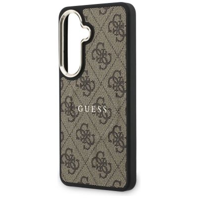 6. Guess 4G Embossed Ring MagSafe case for Samsung Galaxy S26 - brown