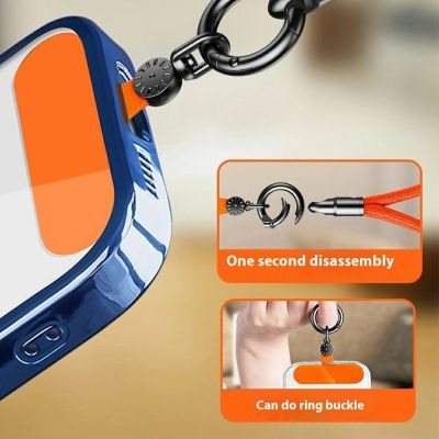 3. 7mm Wrist Strap with Swivel Buckle and Mounting Plate - Black