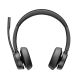 110. POLY Voyager 4320 USB-C Headset with BT700 Adapter and Charging Dock
