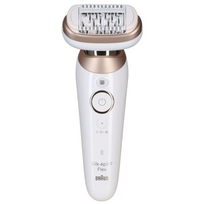 16. BRAUN Silk-epil 9-011 3D IPL Epilator, Wet and Dry, White, Gold