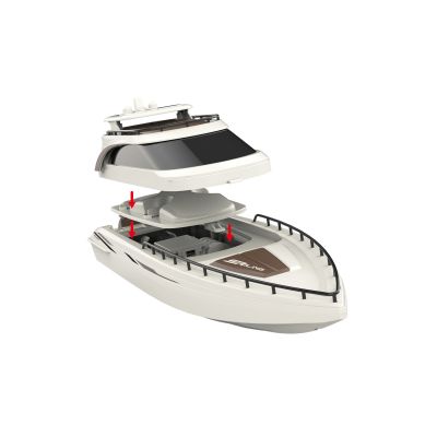 7. Amewi RC Boat Rising Sun Cruise Yacht Li-ion Battery 800 mAh /8+