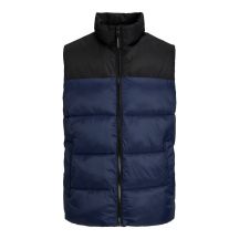 Jack &amp; Jones Jjetoby Bodywarmer Collar Vest M 12235861