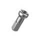 NA-PB14 PILLAR Spoke Nut 14mm Silver