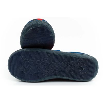 9. Leomil children's shoes Spiderman slippers with Velcro for kindergarten