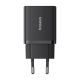 Baseus Cube Pro 30W USB-C USB-A Wall Charger - Black