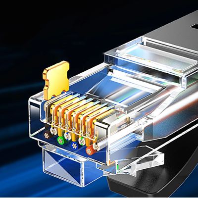 8. Ugreen Cat6A UTP Ethernet Cable 0.5m - Black