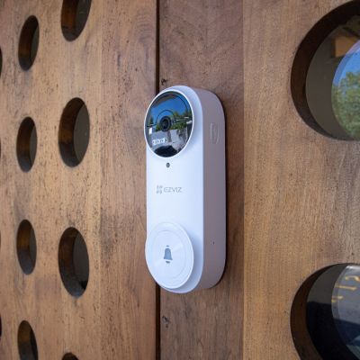 11. EZVIZ DB2 Pro Spherical IP Security Camera Indoor 2544 x 1888 px Wall