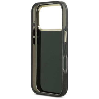 7. Guess IML 4G Script Metal case for iPhone 17 Pro - black