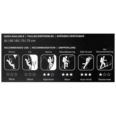 8. Black Diamond Raven Ice Axe with Handle 60 CM