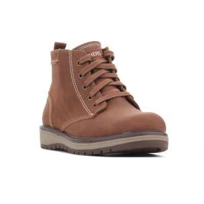 3. Skechers Gravlen Brown Jr 94060L-BRN shoes