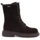 2. Women's leather ankle boots, suede, chocolate Big Star UU274612