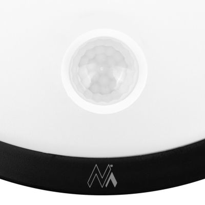 5. MACLEAN LED LAMP WITH MOTION SENSOR, PIR SENSOR, BLACK, 10W, IP65, 1000LM, NEUTRAL COLOR MCE525 B