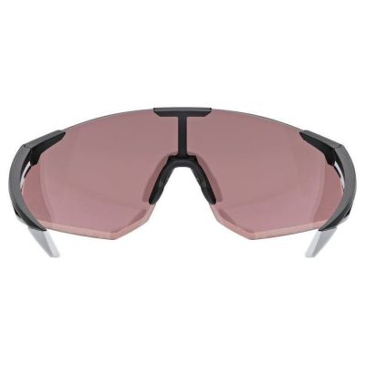 4. Uvex Pace Perform CV Multisports Glasses Unisex Half-Rim Black