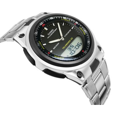 6. Men's Watch CASIO DUAL AW-80D-1AVDF + BOX